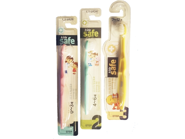 CJ Lion Kids safe детская зубная щетка с нано-серебряным покрытием 905.0000 ТГ