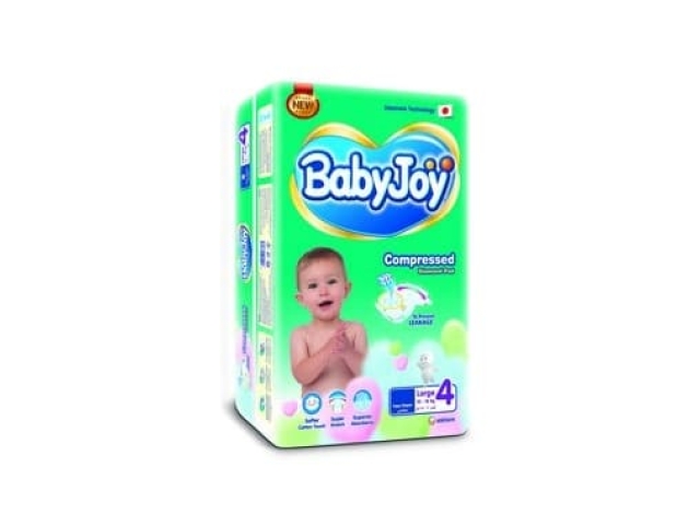 Подгузники Baby Joy 4 Large (10-18 кг.) 38 шт. mega упаковка