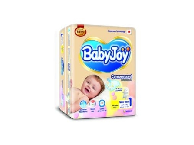 Baby Joy подгузники 1NB (0-4 кг.) 52 шт mega упаковка