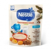 Nestle каша молочная гречневая с курагой  200 гр