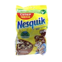 Nesquik ДУО шоколадные шарики дой пак 700 гр.