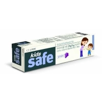 CJ LION "Kids Safe" Зубная паста детская (от 3-х до 12 лет), 90 гр. виноград