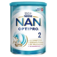 NAN 2 сухая смесь (6-12 месяцев) 400 гр.