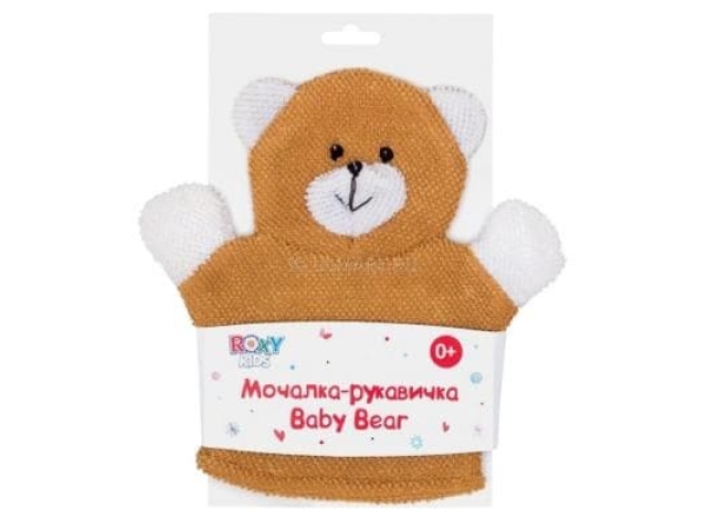 Махровая мочалка-рукавичка Baby Bear roxy kids