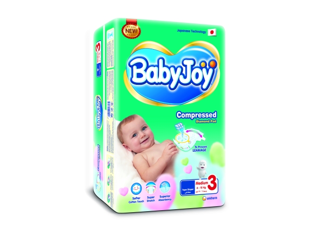 Подгузники Baby Joy 3 Medium (6-12 кг.) 72. Jumbo упаковка