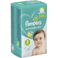 Подгузники Рampers Active Baby Dry 5 (11-16) 16 шт