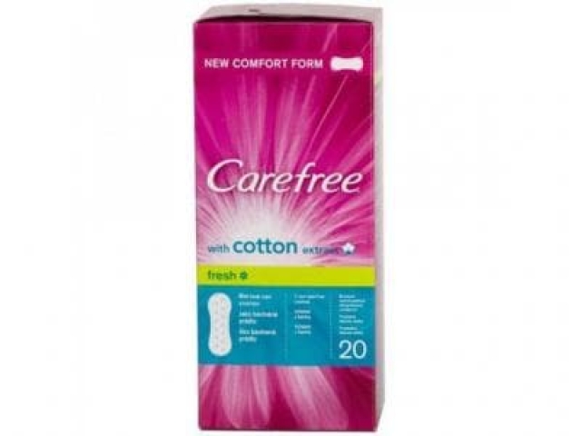Carefree Cotton аромат. №20 прокладки ежедн. / Johnson&Johnson
