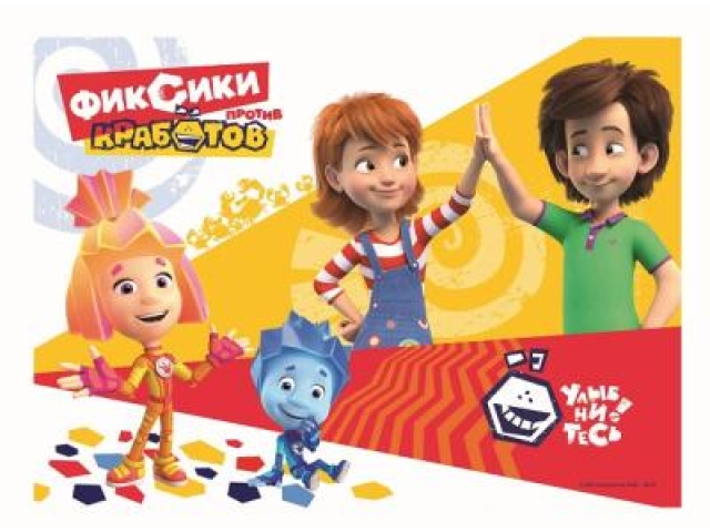 Покрытие на стол "Фиксики"