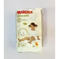 Huggies Elite Soft (Хагис Элит Софт) подгузники (5) 17 шт.12-22 кг.