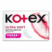 Прокладки Kotex Ultra Soft Super 8 шт