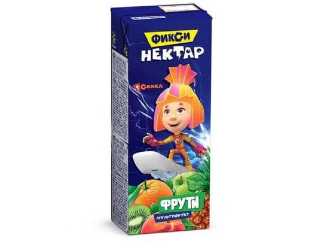 "Фиксики" сок детский мультифрукт 0.2 л