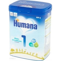Humana 1 начальная молочная смесь с 0 до 6 месяцев 800г.