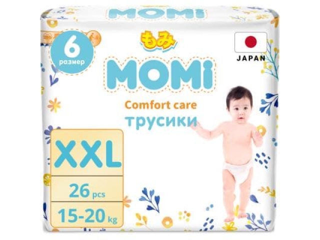 MOMI Comfort Care Трусики XXL26 15-20 кг