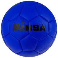 Мяч футбольный "MINSA",150g, синий