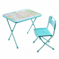 КП/А1 Детский комплект стол+стул (КП/А1 c азбукой)