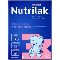 Nutrilak Premium 3 смесь молочная сухая с 12-ти месяцев 600 гр.