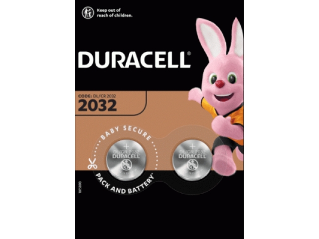 Duracell 2032 литиевые батарейки для электронных устройств 2 штуки