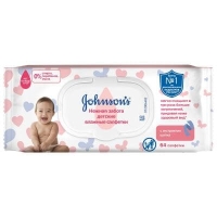 Johnsons Baby салфетки влажные для самых маленьких 64 шт