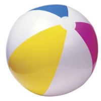 Мяч пляжный "Цветной" 51см. от 3 лет