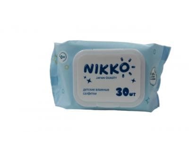 Nikko детские влажные салфетки 30 шт.