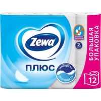 Туалетная бумага Zewa плюс 2сл 12 рулонов