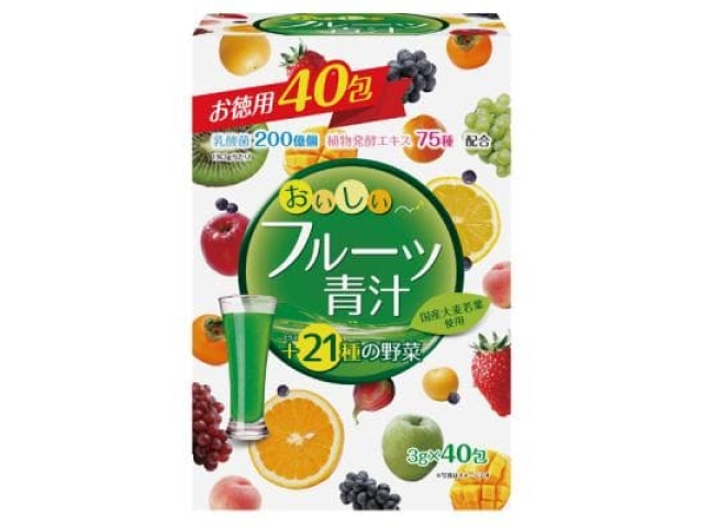 Аодзиру напиток 100% с ферментами (фруктовый вкус) 40 пак. (Япония)