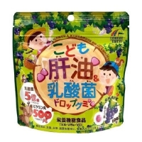 Пищевая добавка Рыбий жир + молочнокислые бактерий со вкусом винограда 100 таб (Япония)