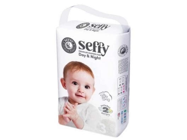 Подгузники Seffy 3 (6-10кг) 50шт