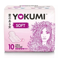 Yokumi прокладки женские гигиенические   Soft Ultra Normal, 10 шт.