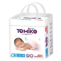 Подгузники детские Tomiko S (4-6 кг) 84шт