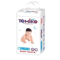 Подгузники-трусики детские Tomiko L (9-14 кг) 46 шт