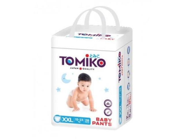 Подгузники-трусики детские Tomiko ХXL (15-23 кг) 28 шт