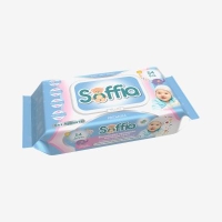 Детские влажные  салфетки Soffia 54 шт