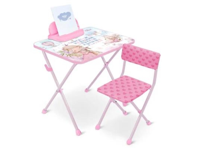 Набор детской складной мебели Nika (стол-стул мягкий) Маленькая принцесса 2