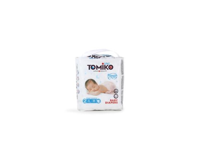 Подгузники детские Tomiko S (4-6 кг) 19 шт