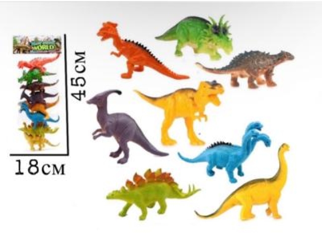 Набор динозавров 8 штук