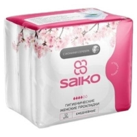 Saiko прокладки с ионами серебра ежедневные 30 шт
