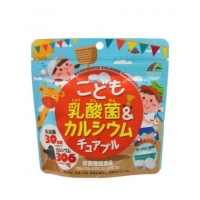 Пищевая добавка Кальций + молочнокислые бактерий со вкусом йогурта 90 таб (Япония)