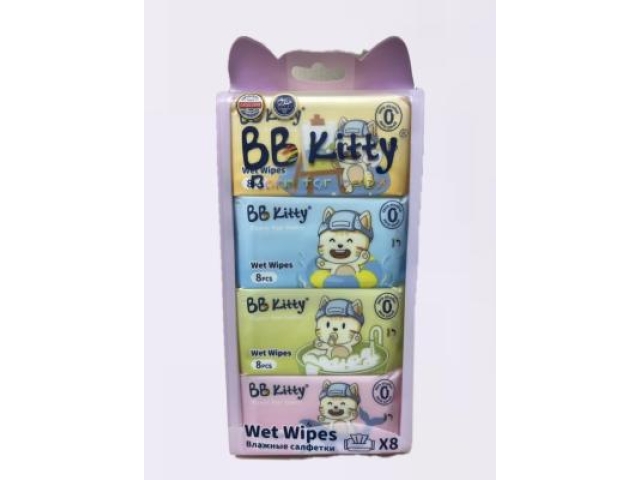 BB Kitty влажные салфетки 64 шт