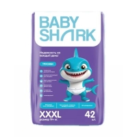 Baby Shark подгузники-трусики XXXL (19+ кг.) 42 шт.