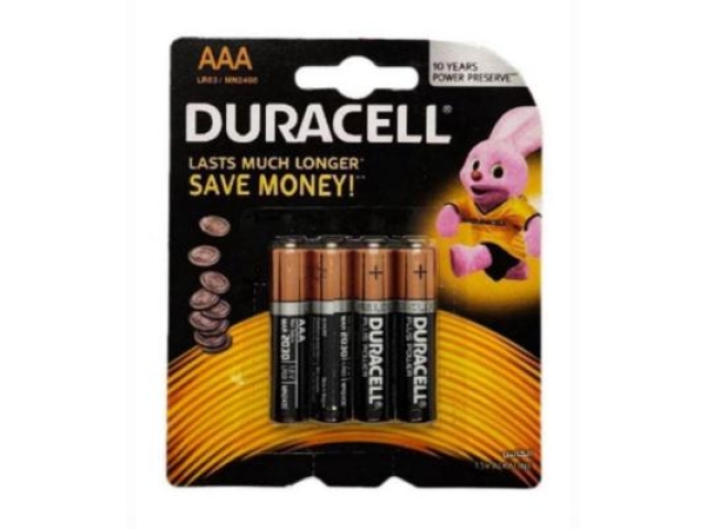 Батарейки Duracell AAA 4 шт