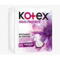 Kotex прокладки maxi protect 9 шт
