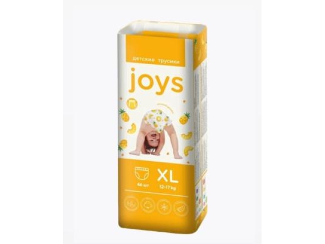 Подгузники-трусики Joys XL 46 штук (12-17 кг)