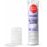 Tomiko универсальные ватные диски 120 шт.