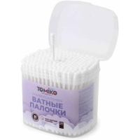 Tomiko ватные палочки 200 шт. спираль-круглые