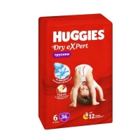 Трусики- подгузники Huggies Dry eXpert jumbo 6 28 шт.