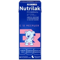 Nutrilak 3 напиток молочный стерилизованный со вкусом ванили с 12 месяцев 200 мл.