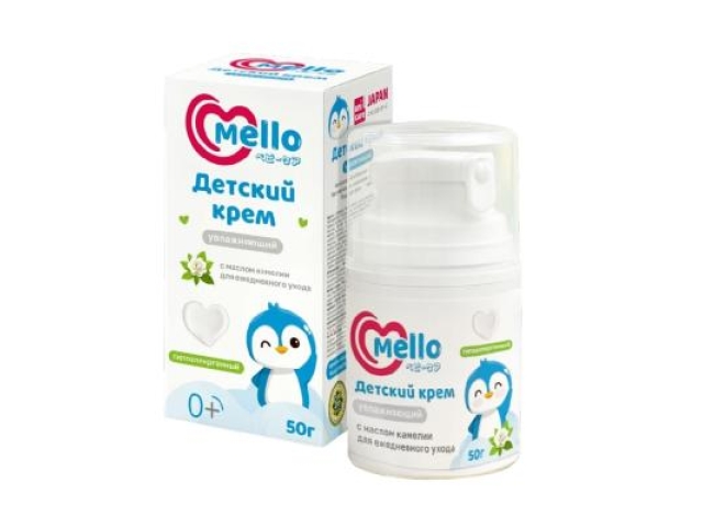 Mello детский крем увлажняющий 50 гр. 0+