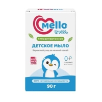 Mello гипоаллергенное детское мыло 90 гр. 0+