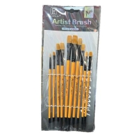 Набор кистей для рисования 10 шт. Набор кистей для рисования 10 шт.